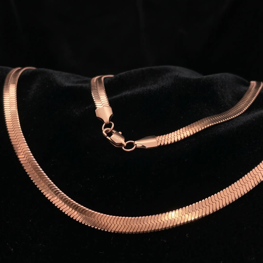 Cadena Egipcia Rosa